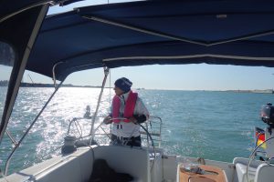 Anfahrt auf Venedig