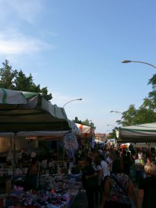 Markt soweit das Auge reicht