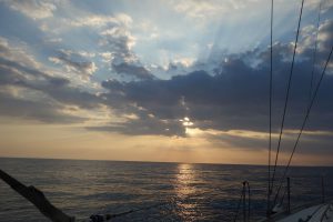 Sonnenuntergang vor Ragusa