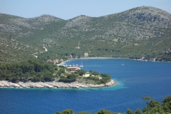 Unsere Bucht auf Lastovo