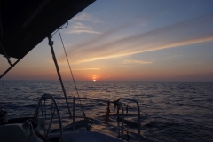 Sunset auf der Sundowner - irgendwo im Nirgendwo