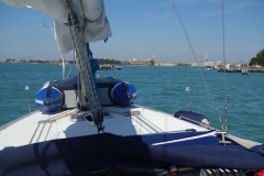 Sundowner, Dinghy und Markusplatz